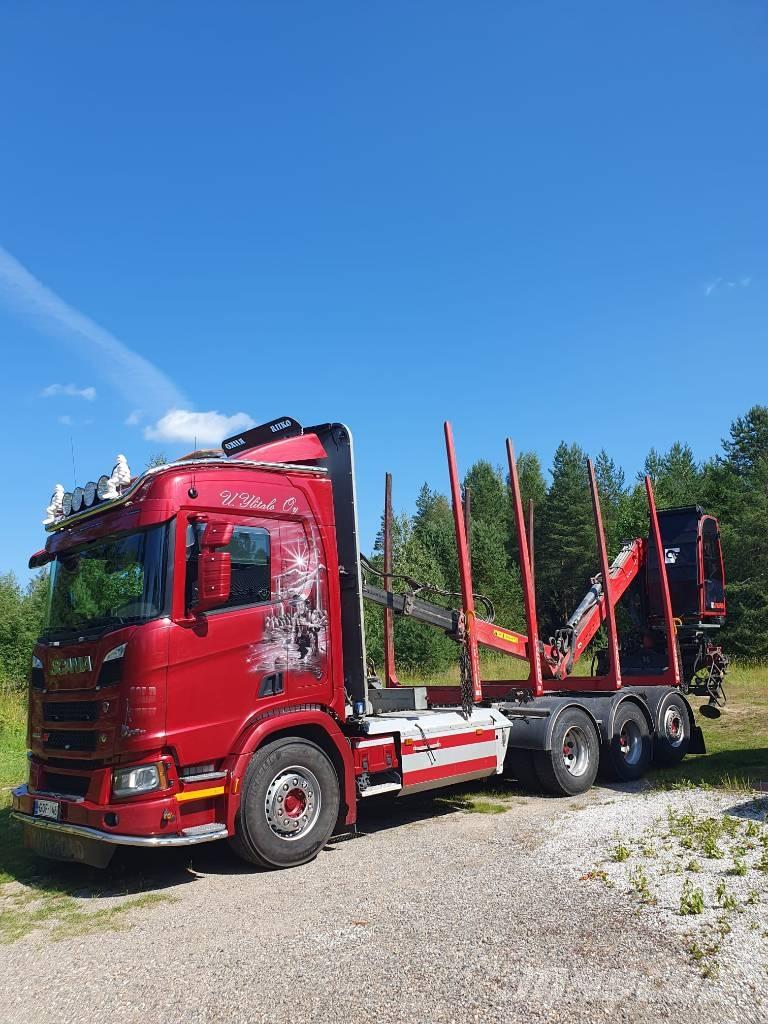 Scania R 650 Tovornjaki za hlode