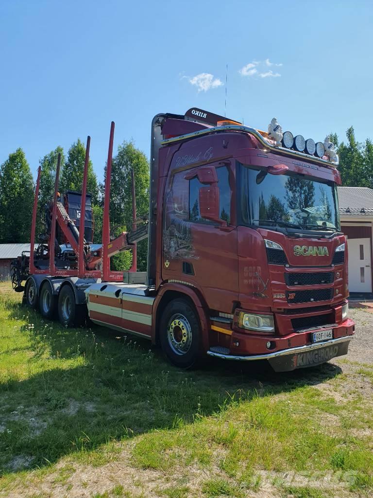Scania R 650 Tovornjaki za hlode