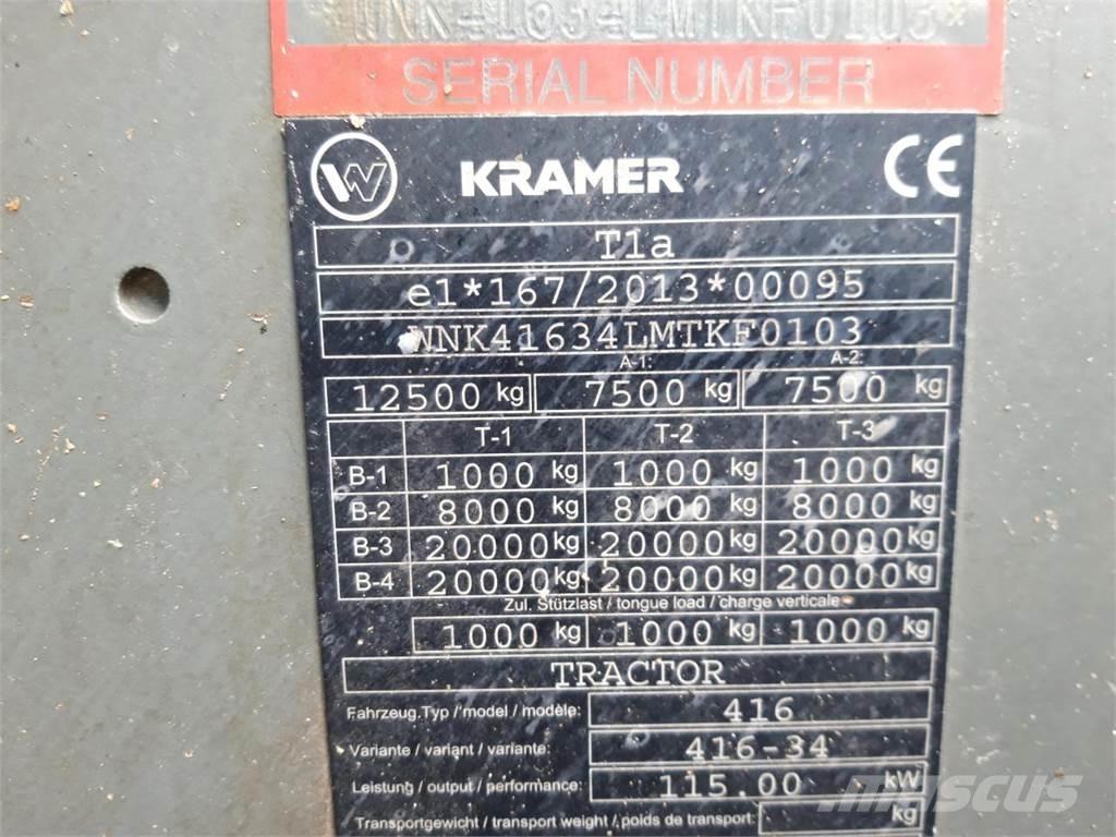 Kramer KT557 Kmetijski teleskopski nakladalci
