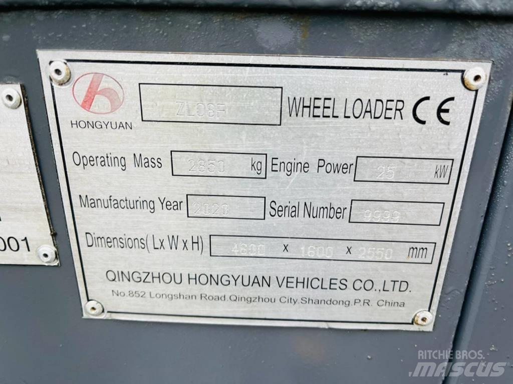 Hongyuan ZL08F Kolesni nakladalci