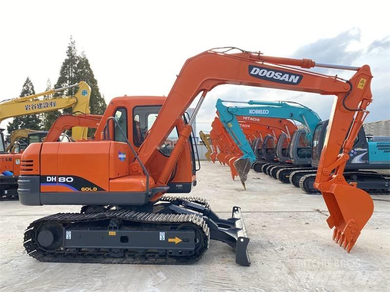 Doosan DH80G Bagri goseničarji