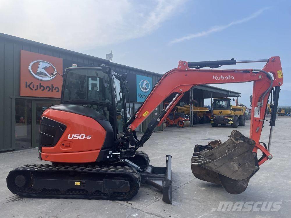 Kubota U 50-5 Mini bagri <7t