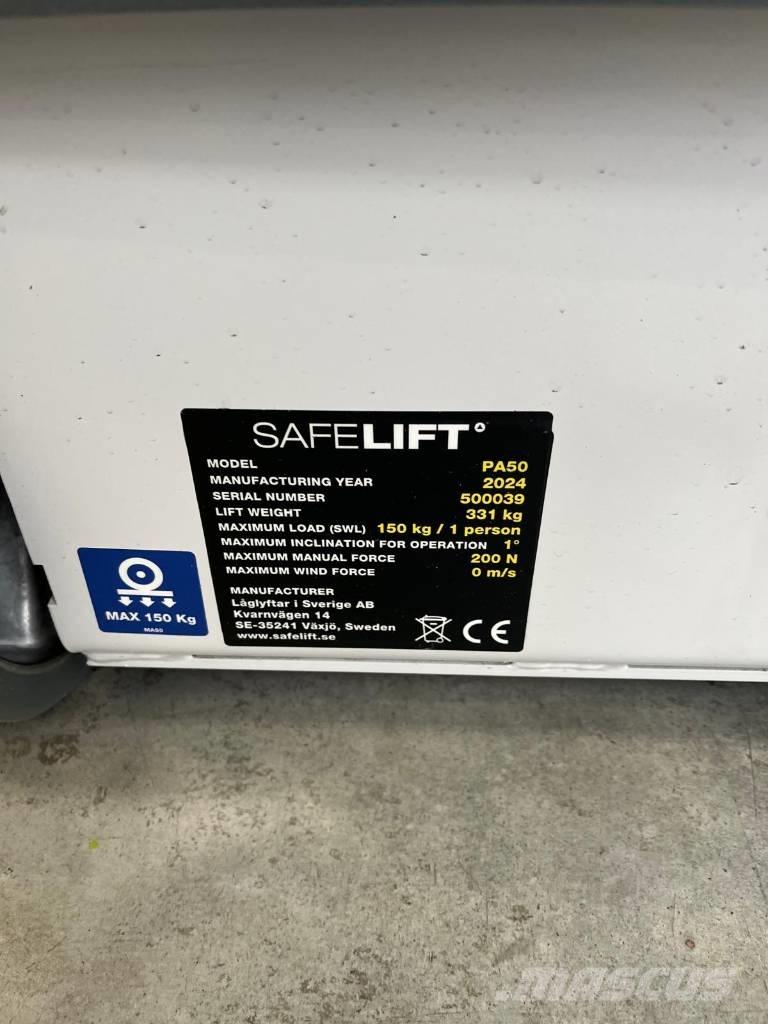 Safelift PA50 Gradbeništvo - drugo