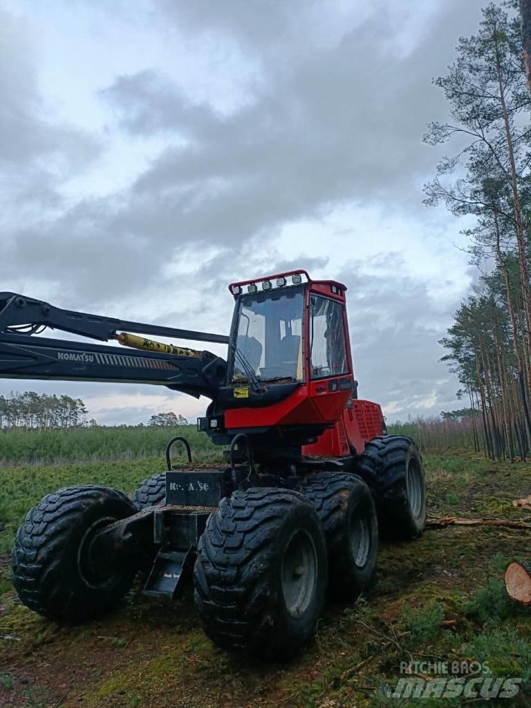 Komatsu 911.5 Harvesterji