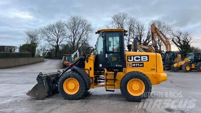 JCB 411 Kolesni nakladalci