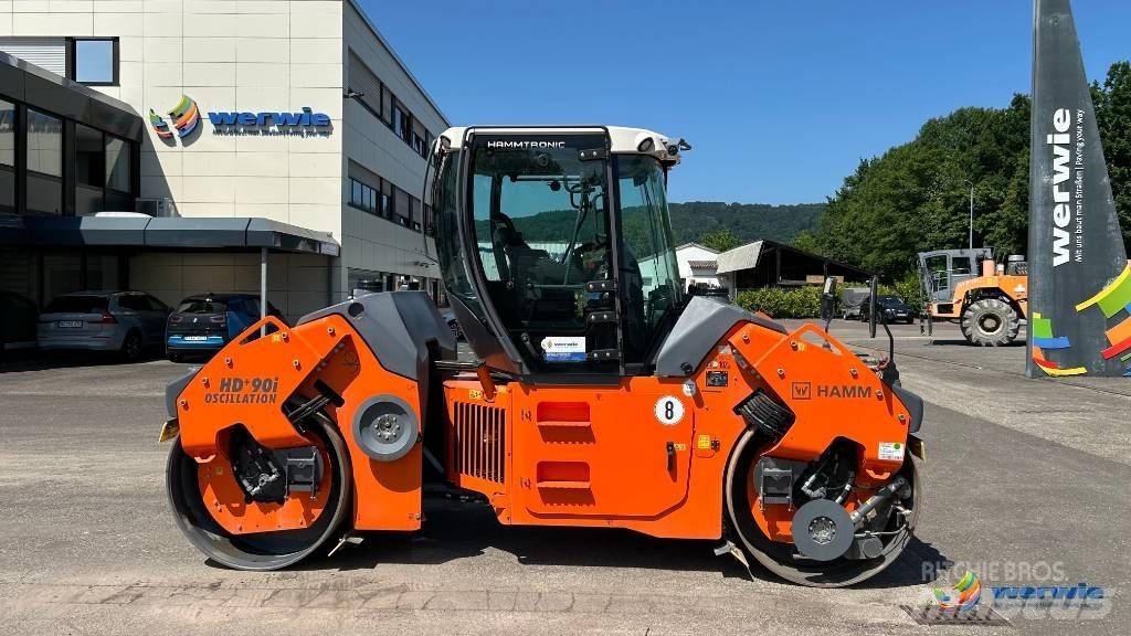 Hamm HD+ 90i VO-S Dvojni valjarji