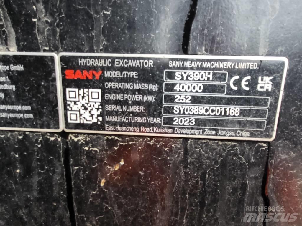 Sany SY390H Bagri goseničarji