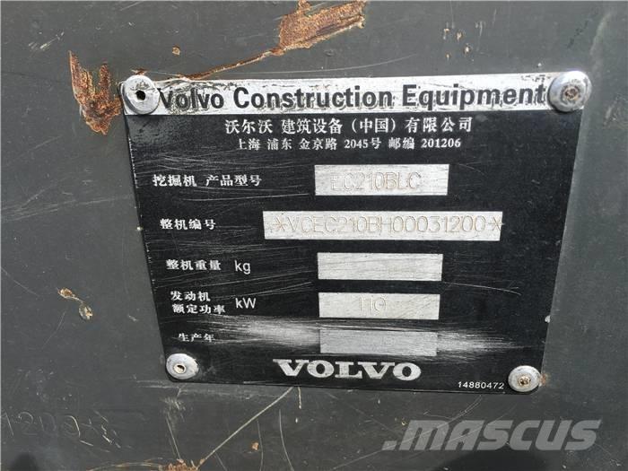 Volvo EC 210 B LC Bagri goseničarji