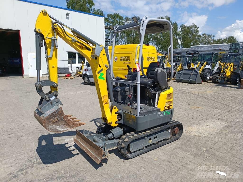 Wacker Neuson Ez17e Bagri goseničarji