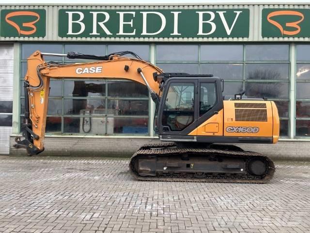 CASE CX 160 D Bagri goseničarji