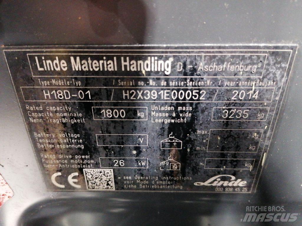 Linde H18D-01 Dizelski viličarji
