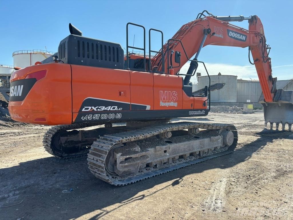 Doosan 340 DX 340 Bagri goseničarji