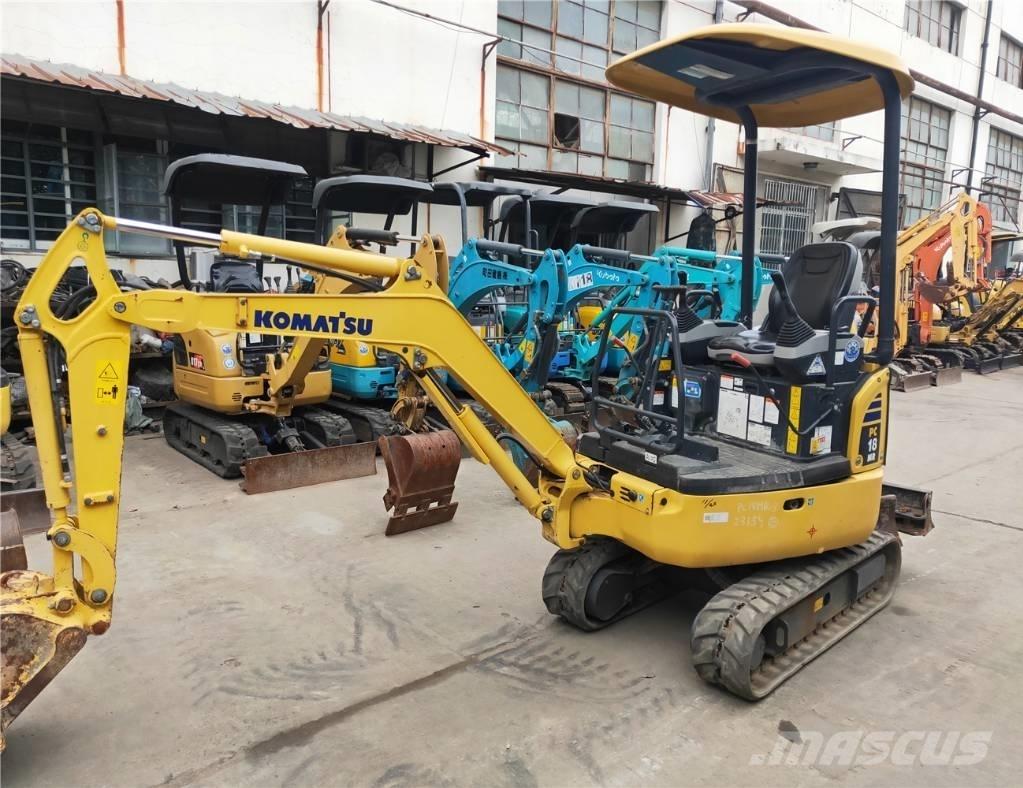 Komatsu PC18MR-3 Mini bagri <7t