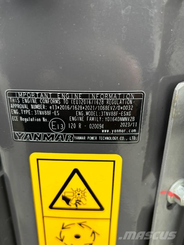 XCMG XE35E Mini bagri <7t