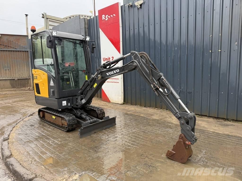 Volvo EC 18 E Mini bagri <7t