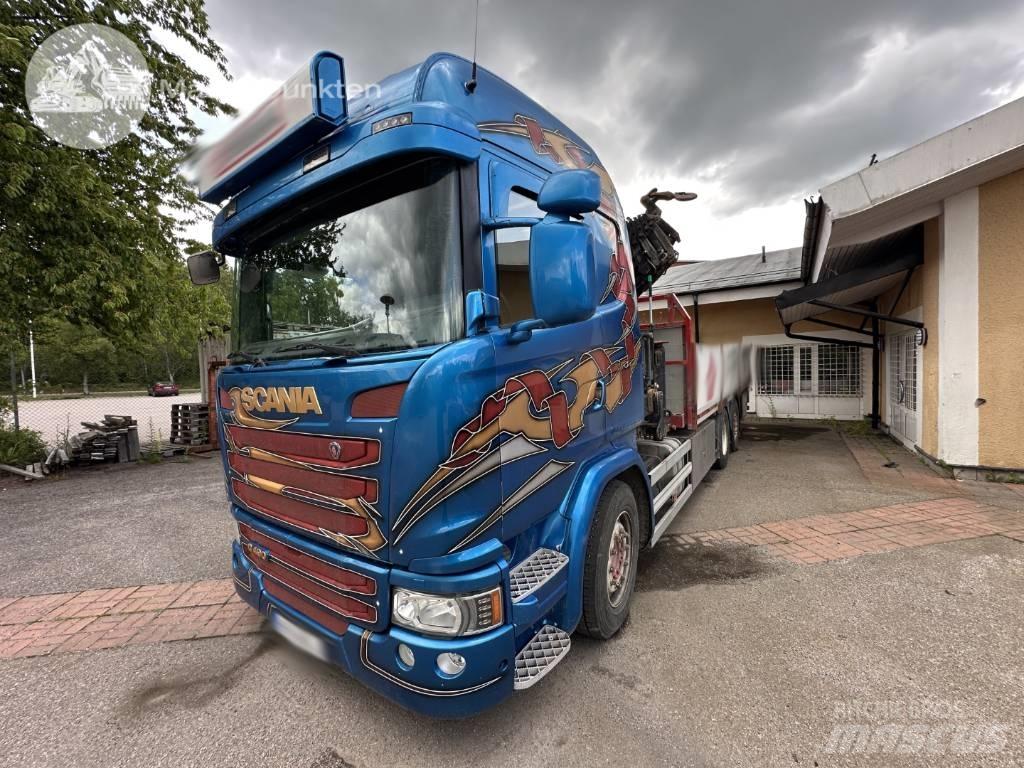 Scania G 490 Tovornjaki z žerjavom