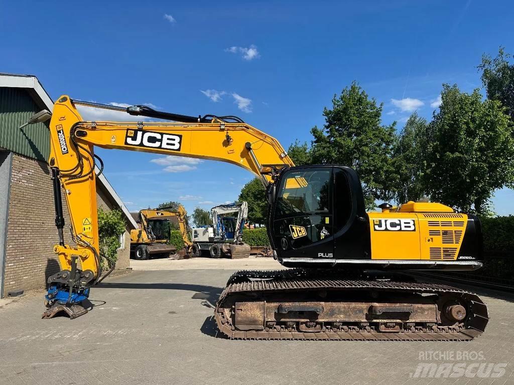JCB JS220LC Bagri goseničarji