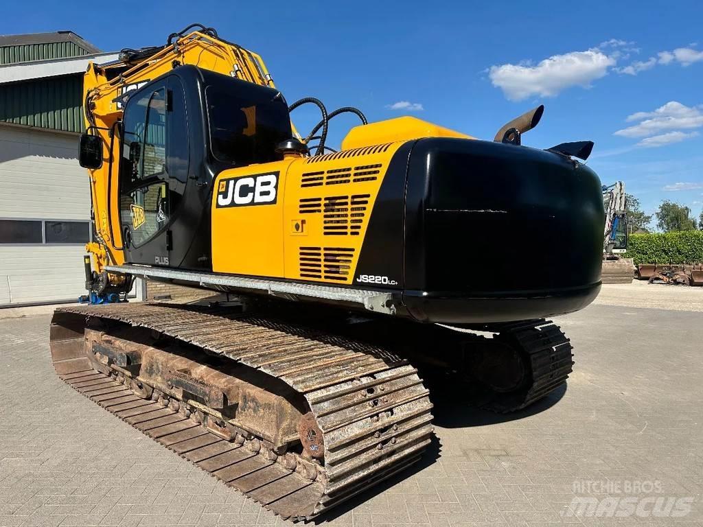 JCB JS220LC Bagri goseničarji