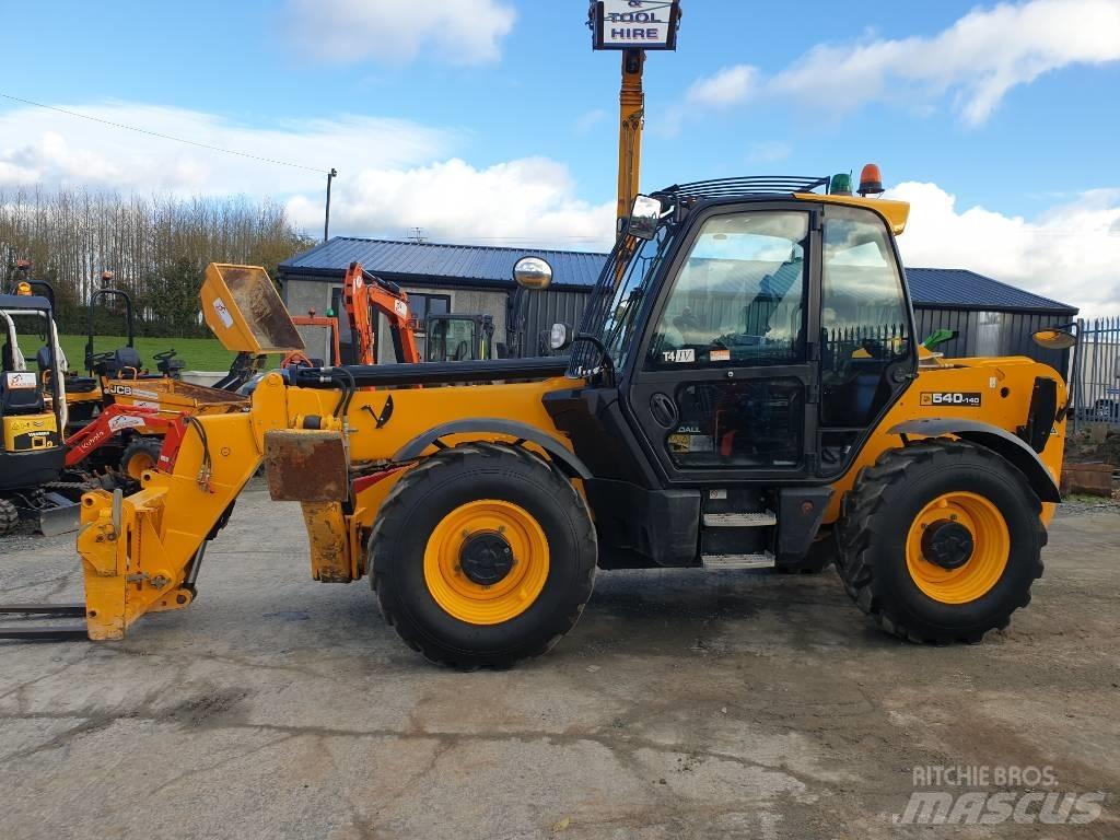 JCB 540-140 Teleskopski viličarji