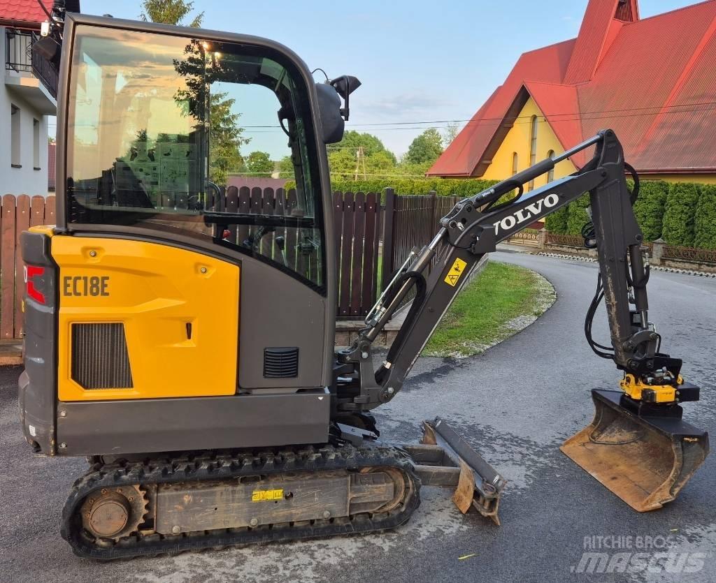 Volvo EC 18 E Mini bagri <7t
