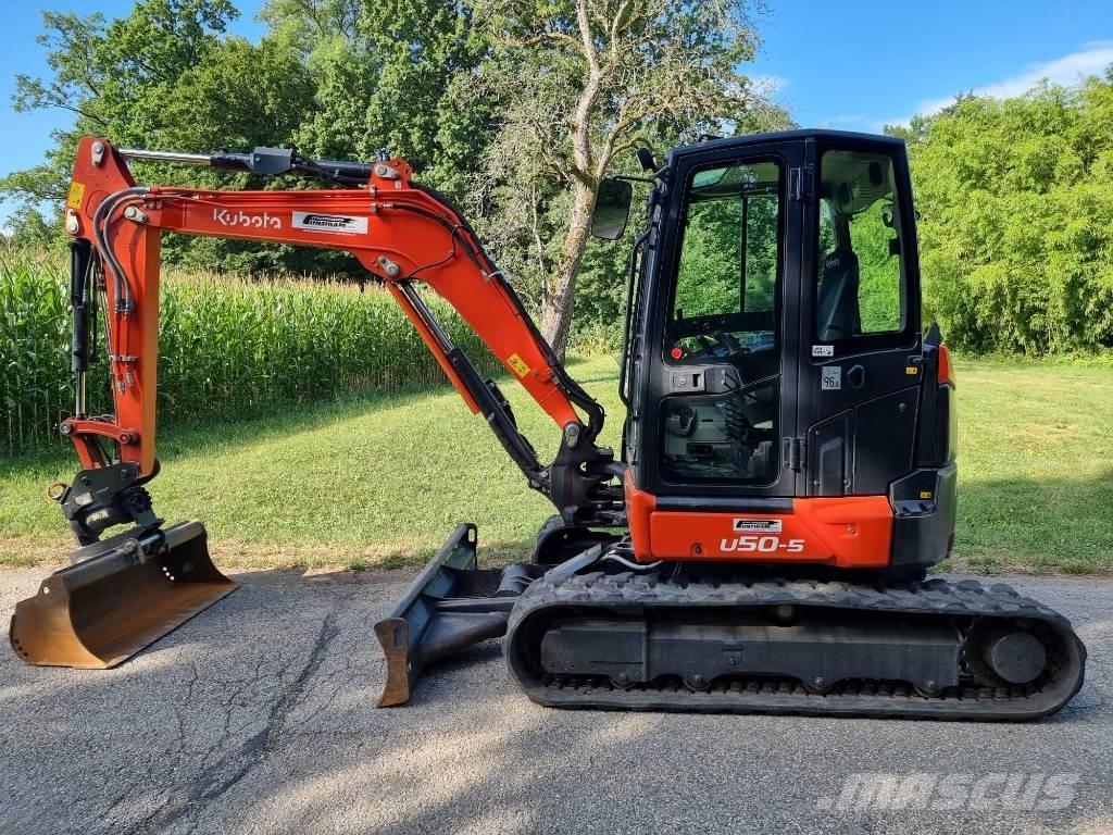 Kubota U 50-5 Mini bagri <7t