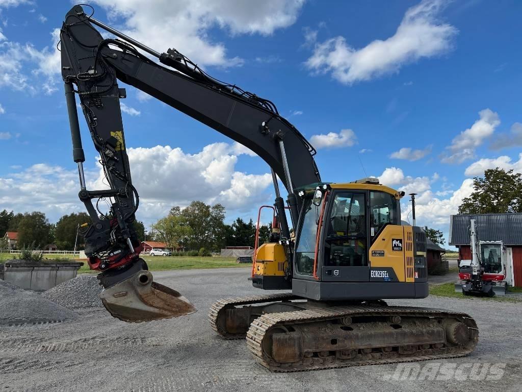 Volvo ECR 235 EL Bagri goseničarji