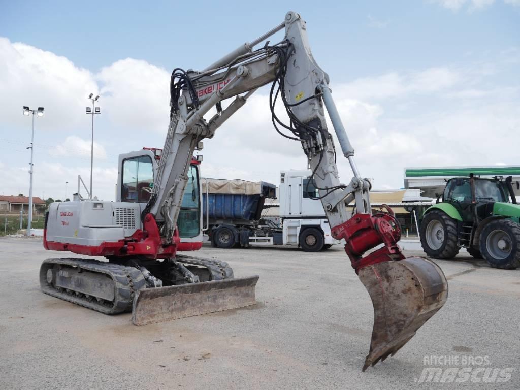 Takeuchi TB 175 Midi bagri 7t – 12t