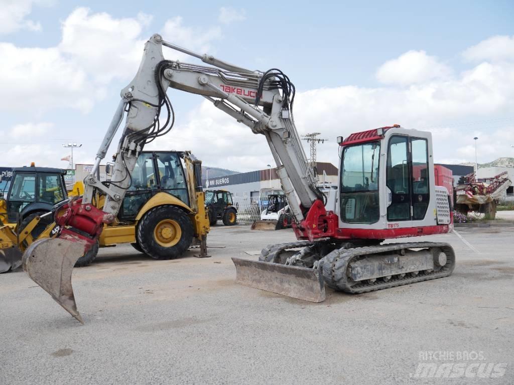 Takeuchi TB 175 Midi bagri 7t – 12t