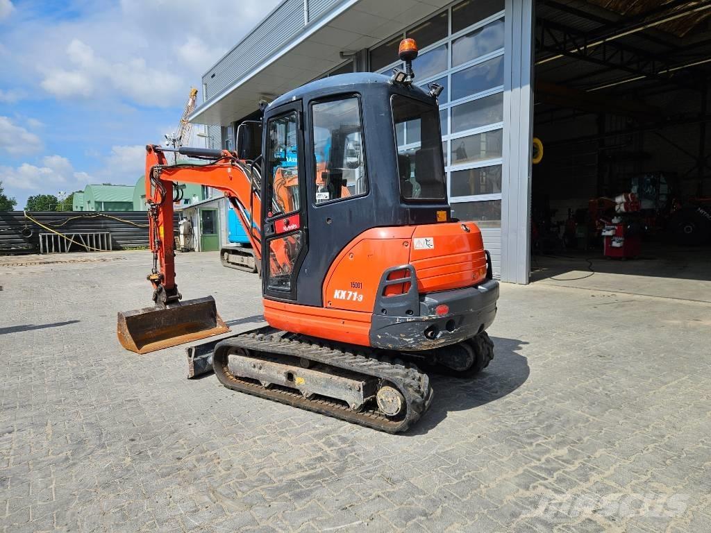 Kubota KX71-3 Mini bagri <7t