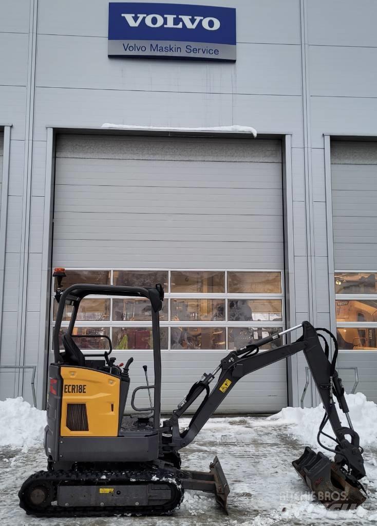 Volvo ECR18E Mini bagri <7t