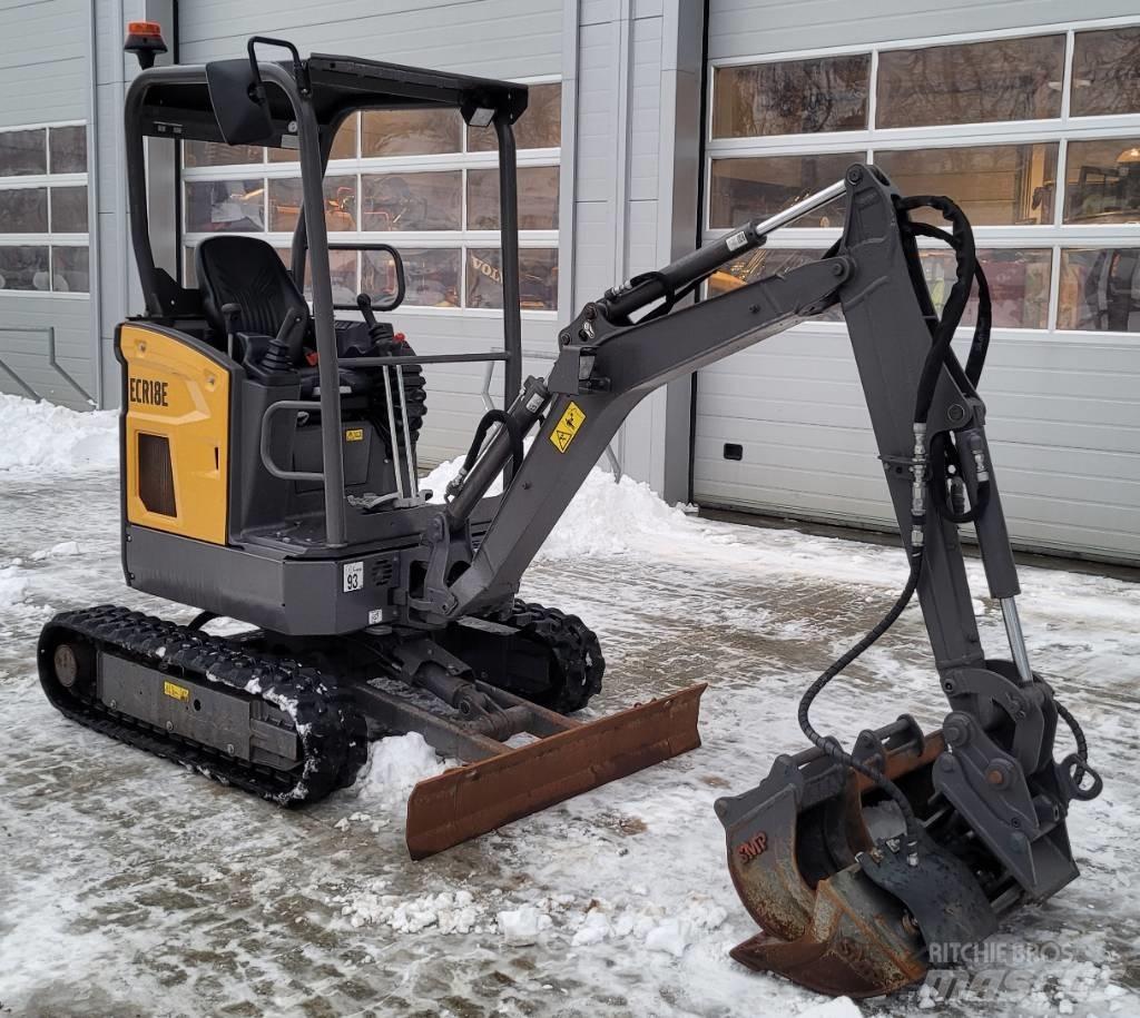 Volvo ECR18E Mini bagri <7t