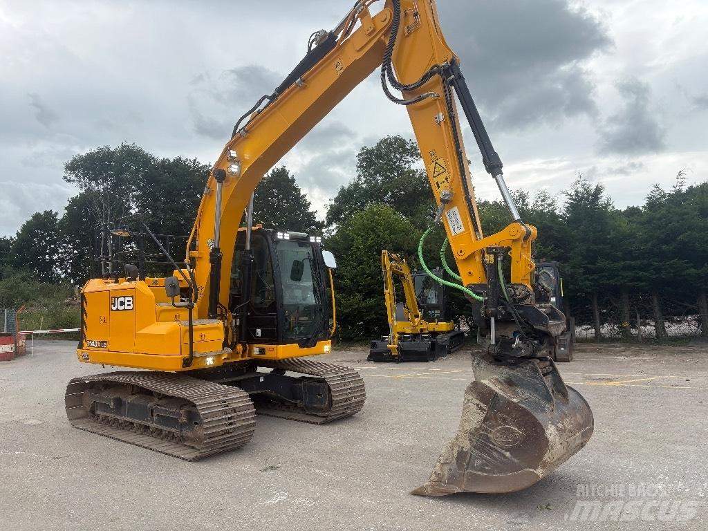 JCB 140X Steelwrist Bagri goseničarji