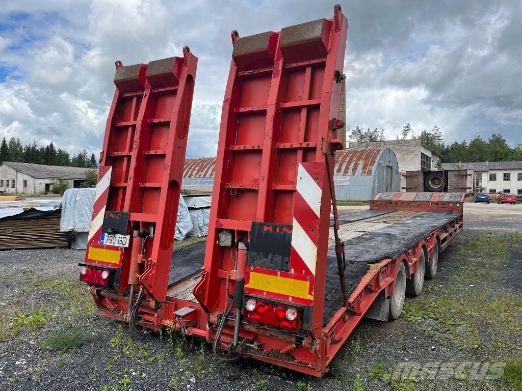 King GTS 44/3 Nizko noseče polprikolice
