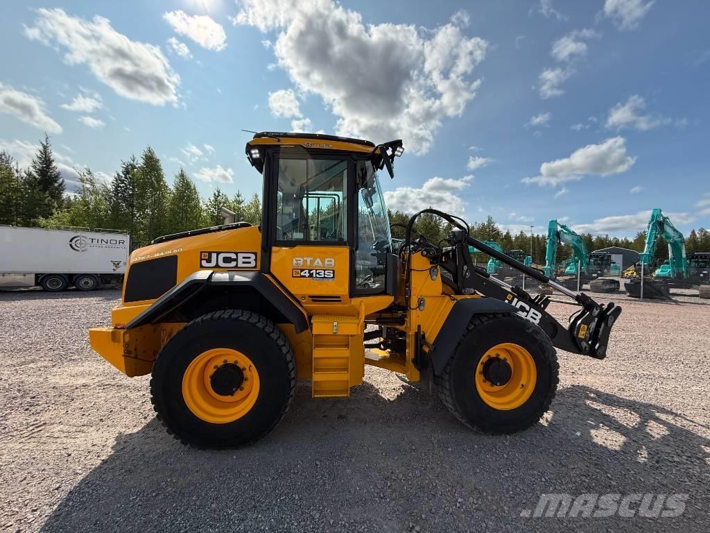 JCB 413S Kolesni nakladalci