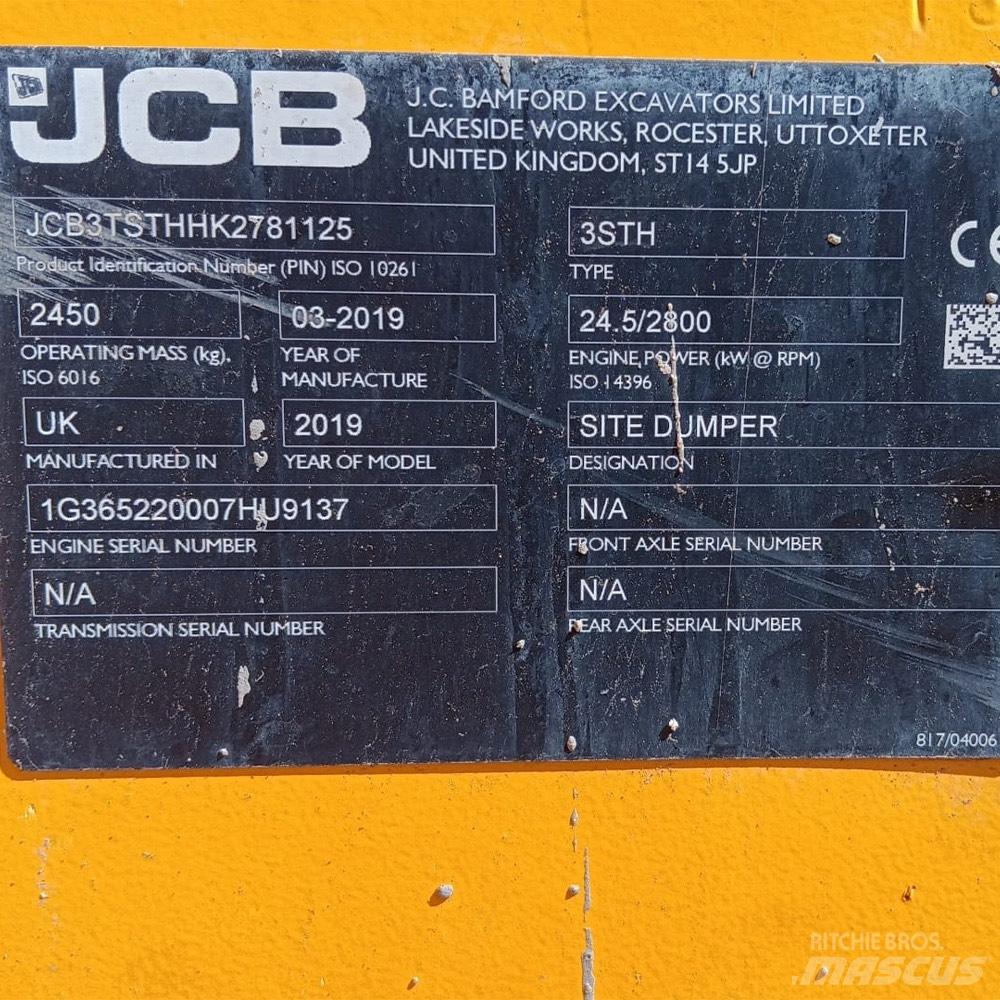 JCB 3TSTH Ne cestni demperji