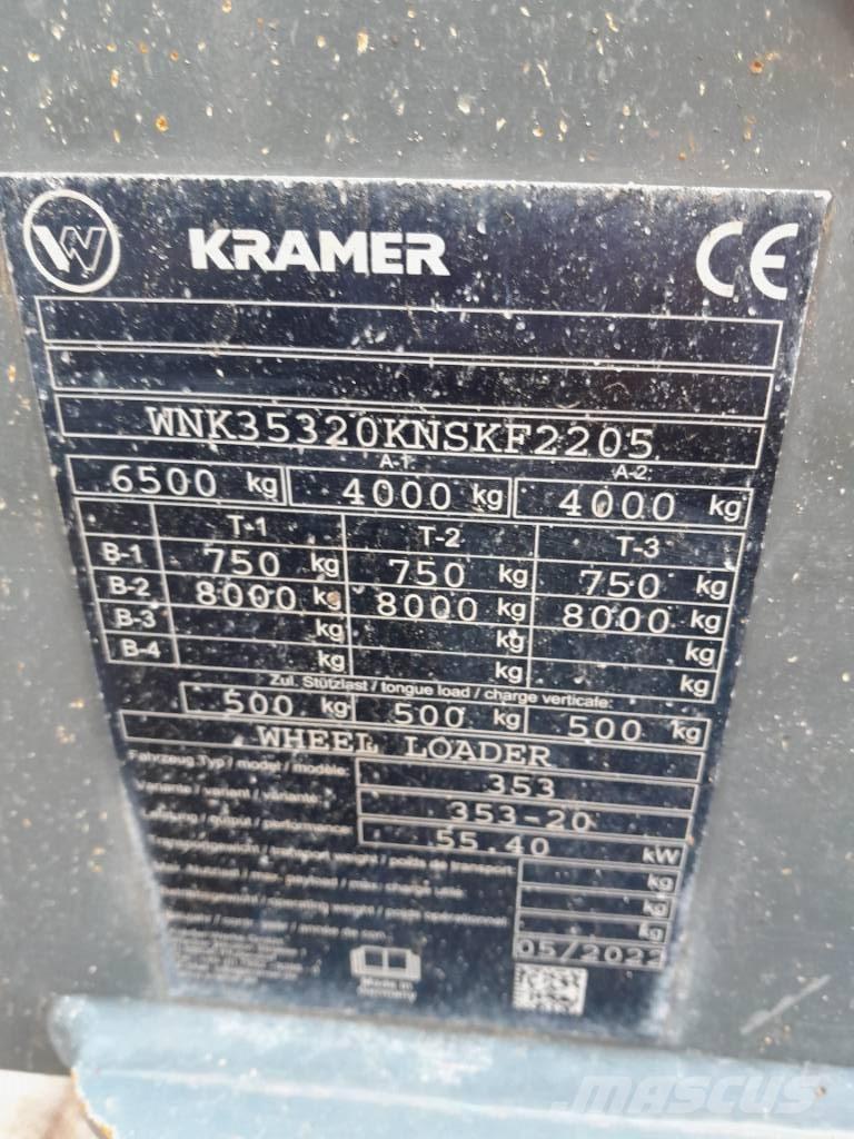 Kramer 5075 Kolesni nakladalci