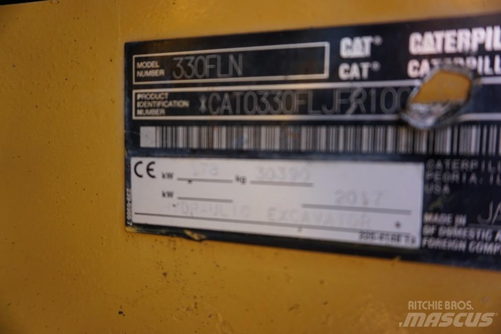 CAT 330F NL Bagri goseničarji