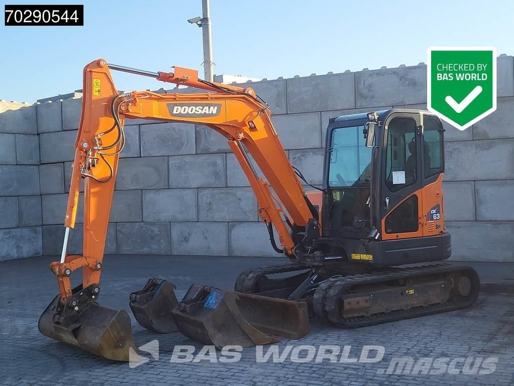 Doosan DX63-3 Mini bagri <7t