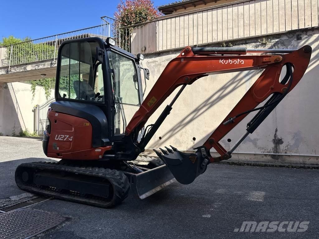 Kubota U27-4 Mini bagri <7t