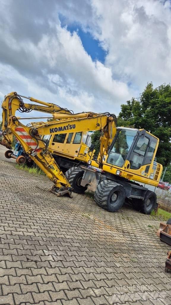 Komatsu PW148-8 Bagri na kolesih