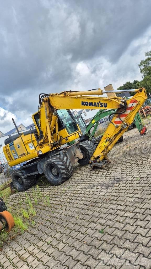 Komatsu PW148-8 Bagri na kolesih