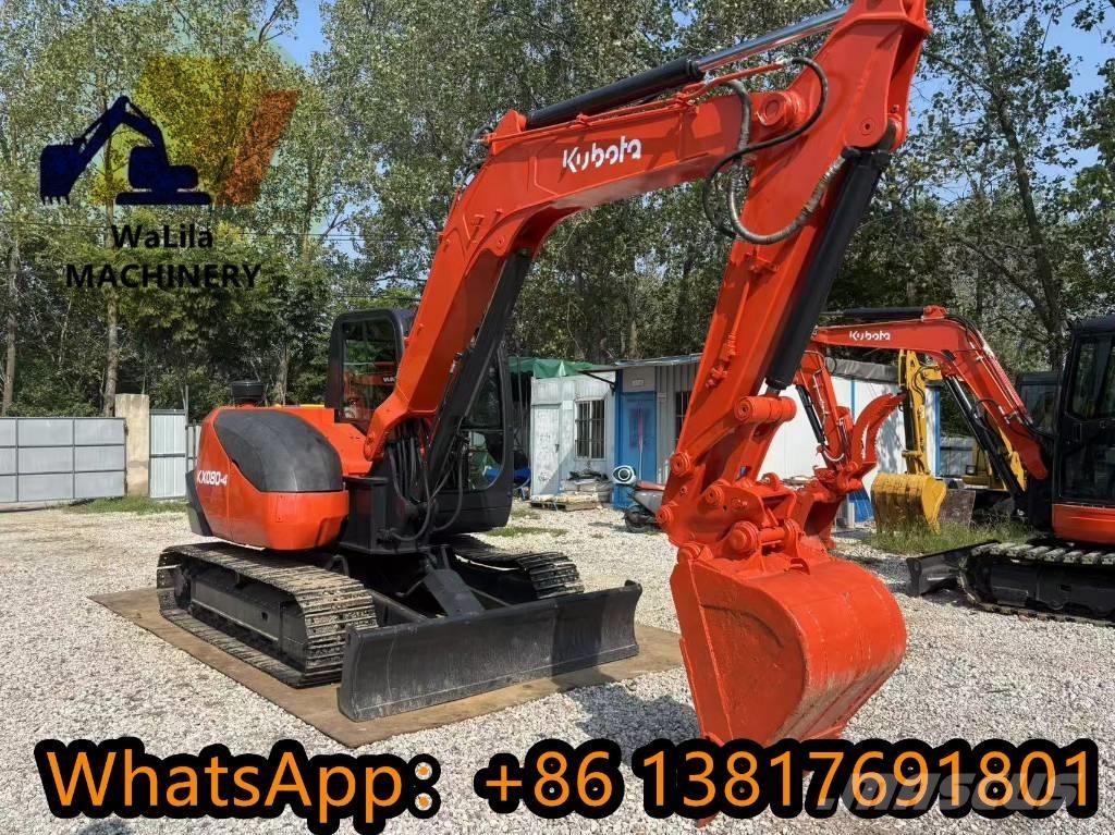 Kubota KX 080-4 Mini bagri <7t