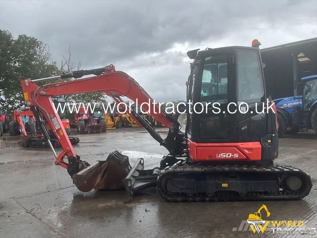 Kubota U 50-5 Midi bagri 7t – 12t