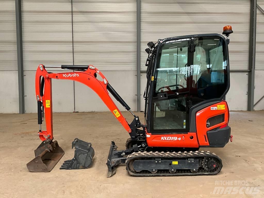 Kubota KX 019-4 Mini bagri <7t