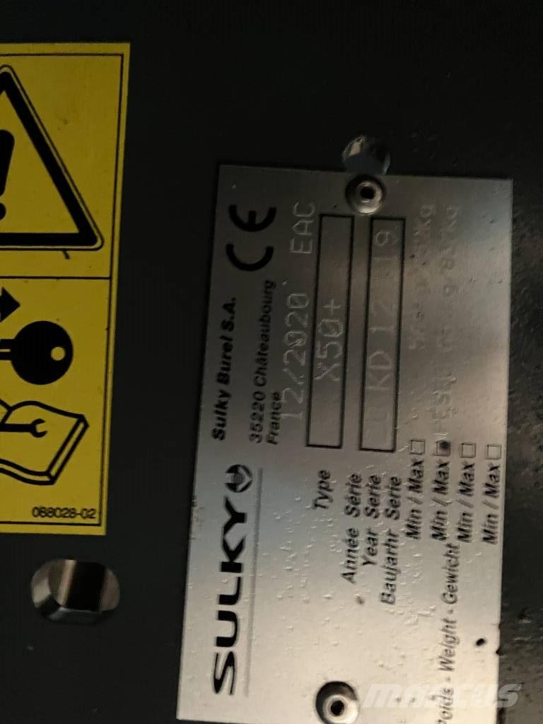 Sulky X 50+ Econov Trosilniki gnoja