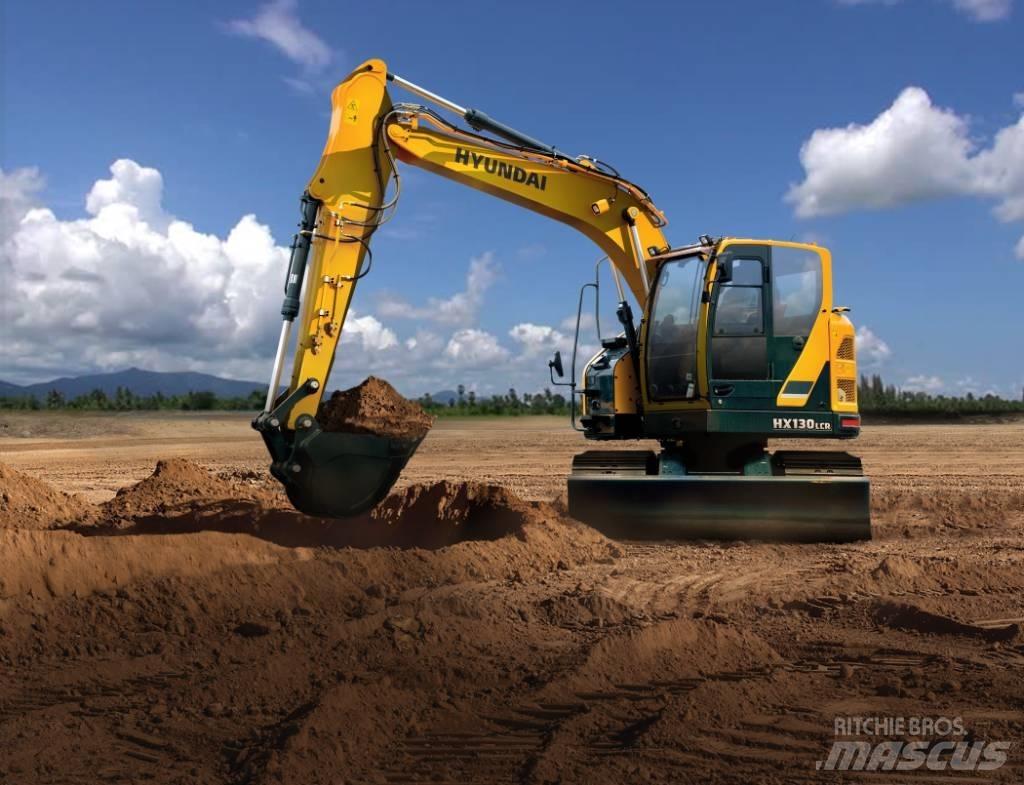 Hyundai HX130LCRD Bagri goseničarji