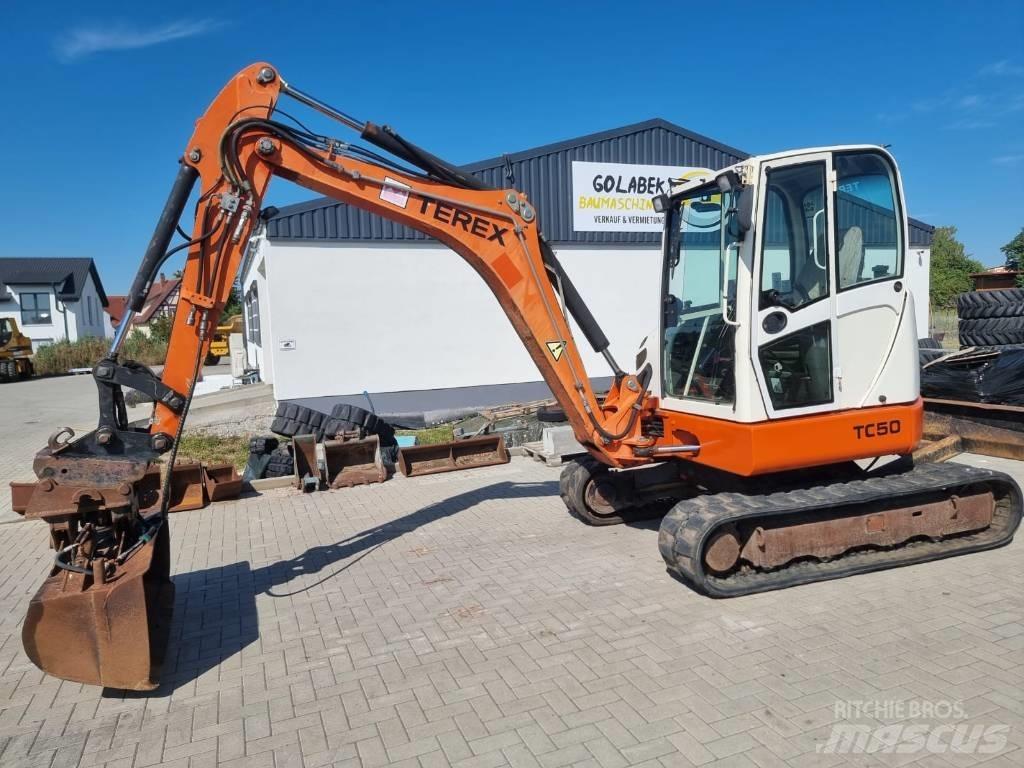 Terex TC 50 Mini bagri <7t