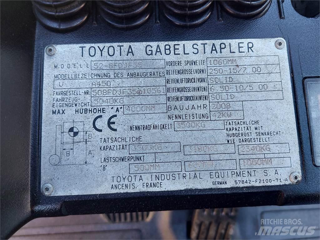 Toyota 52 8FDJF35 Dizelski viličarji