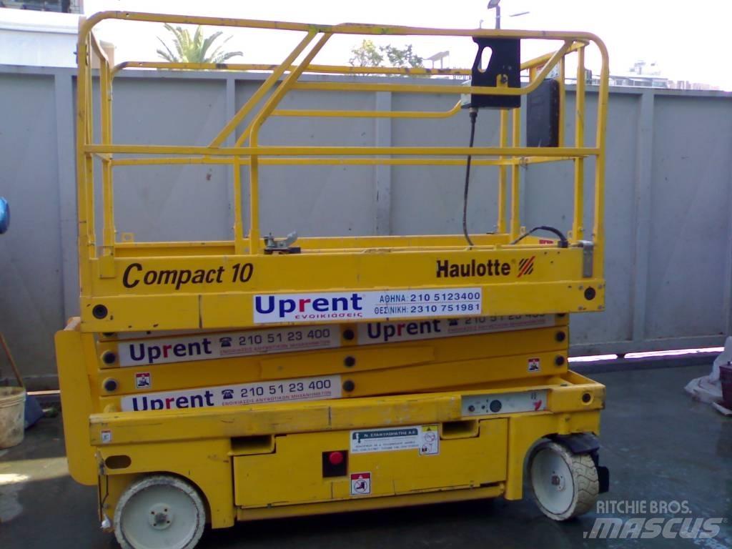 Haulotte Compact 10 Škarjaste dvižne ploščadi