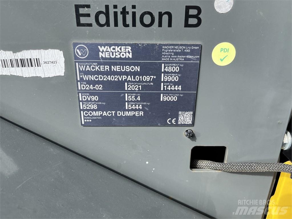 Wacker Neuson DV 90 Togi demperi